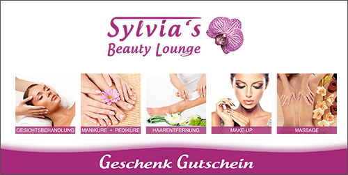 Geschenk Gutschein - Vorderseite